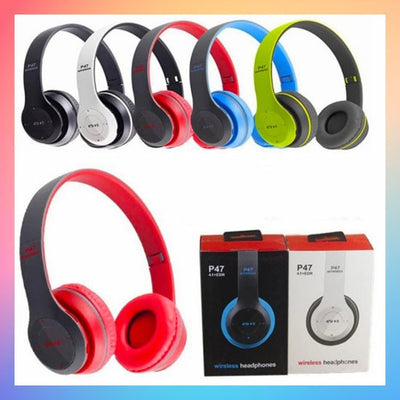 P47 Wireless Headphones Ultra Bluetooth Headset